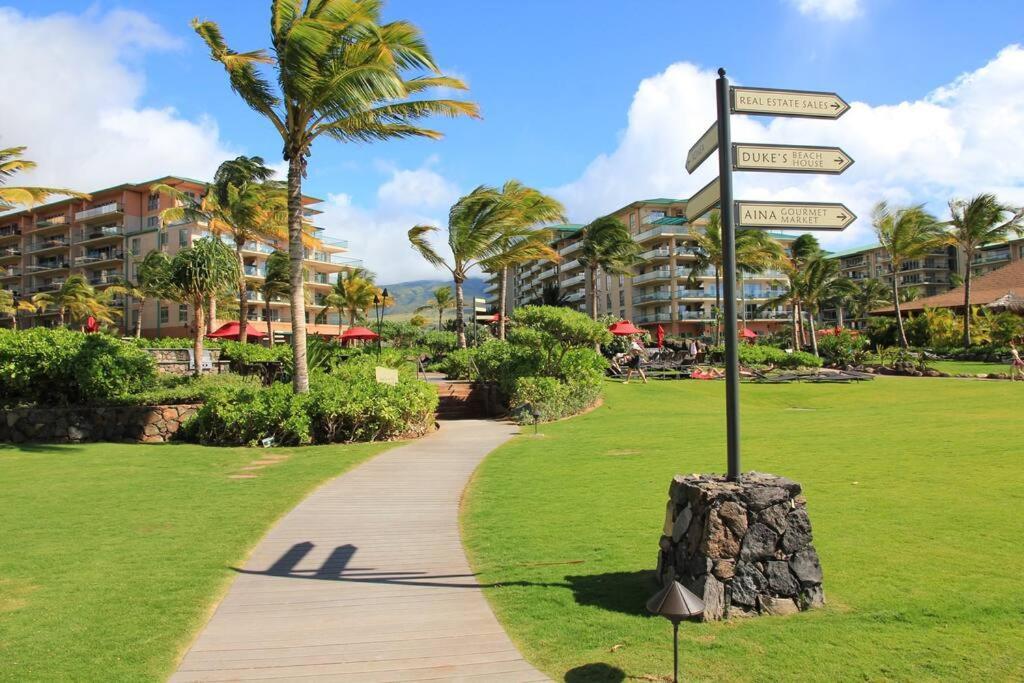 Ocean View One Bedroom At Honua Kai!! Lāhainā Exterior foto