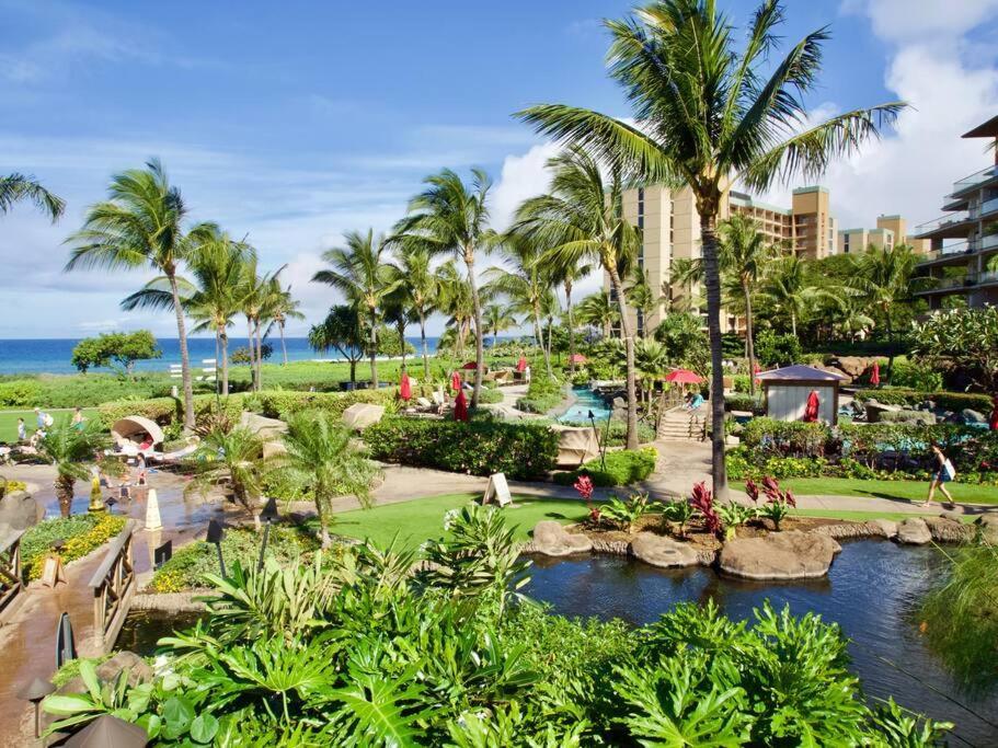Ocean View One Bedroom At Honua Kai!! Lāhainā Exterior foto